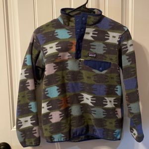Boys size medium 10 Patagonia fleece shirt